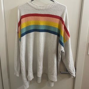 American Eagle striped sweater
